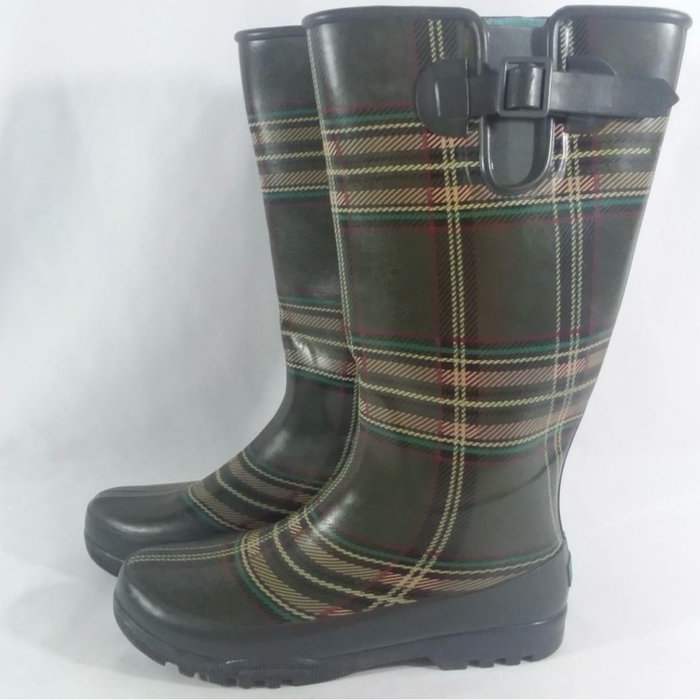 Sperry Multicolor Plaid Boots - Picture 9 of 11